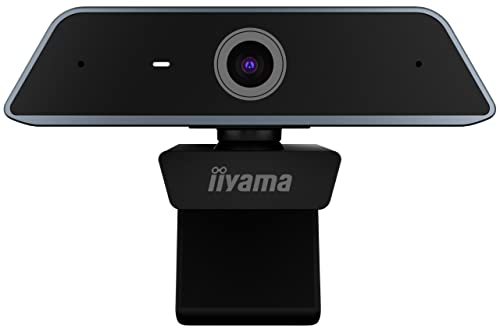 IIYAMA UC CAM80UM-1 4K-Huddle/Konferenz-Webcam mit Autofokus (USB-C) schwarz