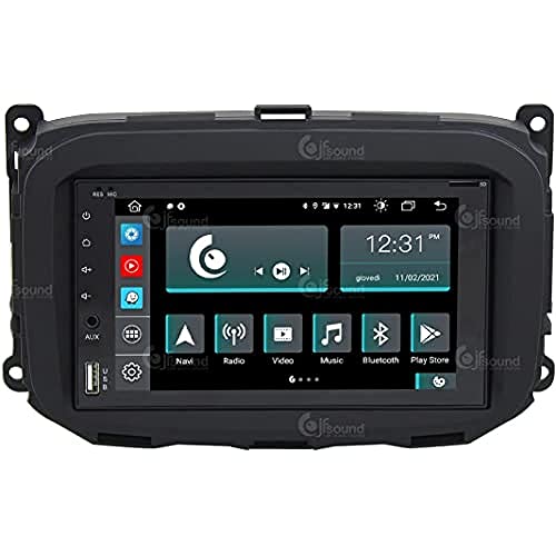 Costum fit Autoradio für Alfa Romeo Giulietta Android GPS Bluetooth WiFi Dab USB Full HD Touchscreen Display 6.2" Easyconnect 8-Kern-Prozessor Sprachbefehle