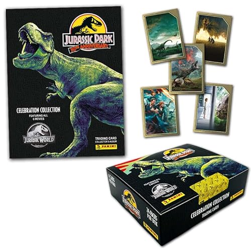 Panini Jurassic Park 30th Anniversary Trading Cards (Box-Bundle mit LE Cards)