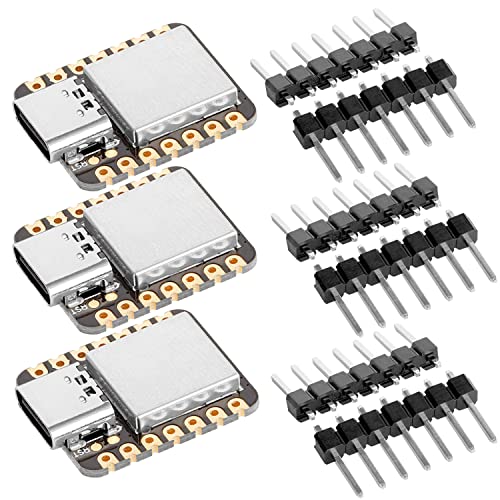 AZDelivery 3 x Hochwertiges Mini Entwicklungsplatine mit verschiedenen Schnittstellen und multifunktionalem Hochleistungs-Mikrocontroller kompatibel mit USB-C-Anschluss