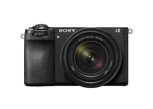 Sony Alpha 6700 | APS-C Spiegellose Systemkamera mit 18-135mm f/3.5-5.6 Zoom-Objektiv (KI-basierter Autofokus, 5-Achsen-Bildstabilisierung)