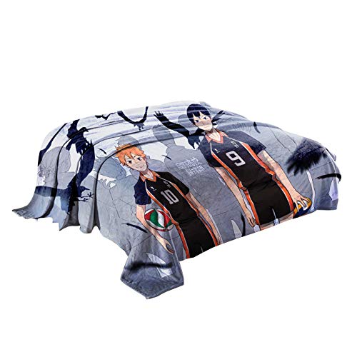 Jilijia Haikyuu Decke Decken Große Bett Fleece Decken Super Weich Flauschig Warm Mikrofaser Solide Decke