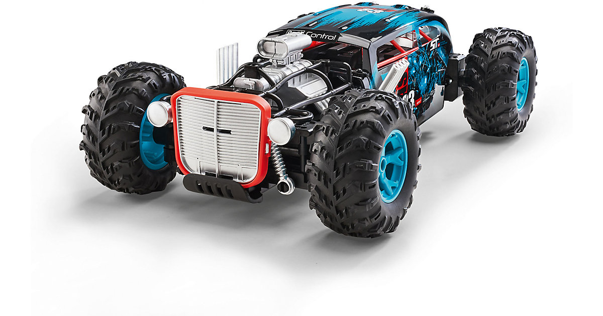 "RC Hot Rod ""Muscle Racer"", Robust im Maßstab 1:12, Revell Control Ferngesteuertes Auto mit 4WD Allrad-Antrieb, 38,5 cm" 2