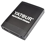 Yatour YT-M06-VW10 digitaler Musikadapter USB, SD, AUX, kompatibel mit VW Radio Gamma 4, CD-Wechsler, MP3 Player, stereo