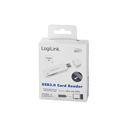 LogiLink USB 3.0 Kartenleser für SD/TF-Karten