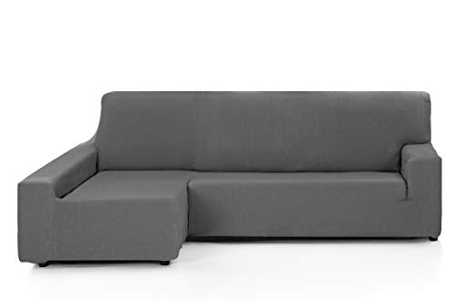 Schutzhülle Sofa elastisch Tunez Martina Home Chaisse Longue Brazo Izquierdo grau