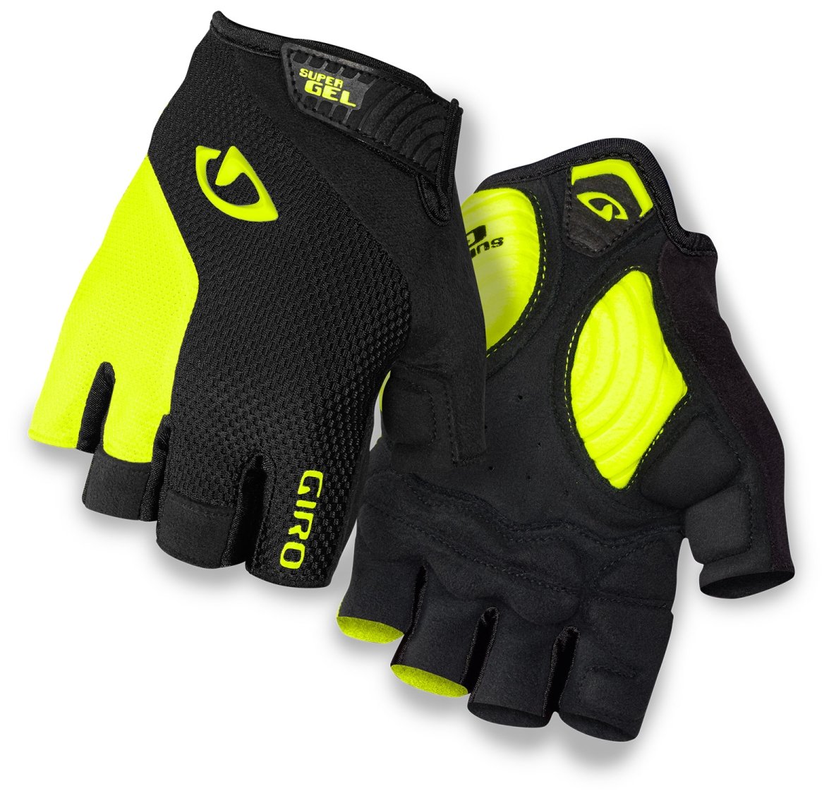 Giro Bike Strade Dure Handschuhe Black/Highlight Yellow-M 22 M