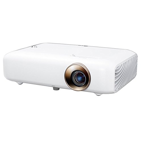 LG PH550 Video Projektor (550 ANSI Lumen, DLP, 720p (1280x720), 10000:1, 16:9, 635 - 2540 mm (25 - 100 Zoll))