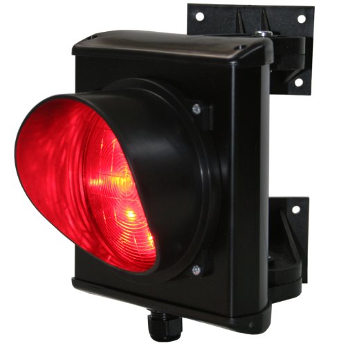 Verkehrsampel ROT LED, Torampel, Ampelanlage (230 V)