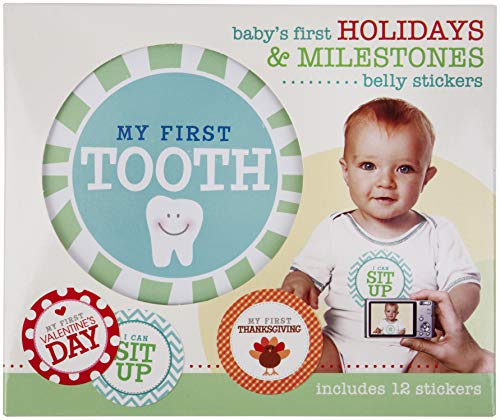 Baby's First Milestones Stickers My First Tooth