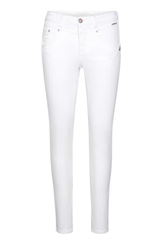 Cream Damen Cramalie Shape Fit Jeans, Weiß-Snow White, 31W x 32L