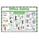 Safety First Aid Group Poster „Office Safety“