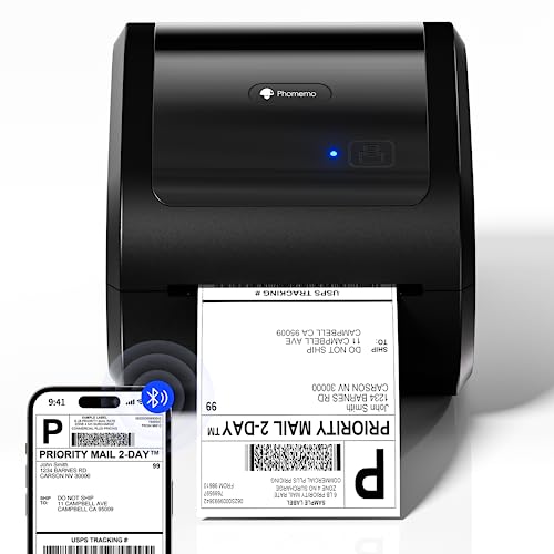 Phomemo Thermo-Etikettendrucker für Versandpakete 11
