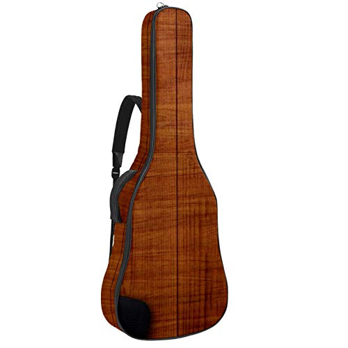 Gitarren-Gigbag, wasserdicht, Reißverschluss, weich, für Bassgitarre, Akustik- und klassische Folk-Gitarre, Tasche für Musikgitarre