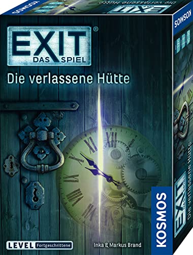 EXIT Kosmos Spiele verlassene Hütte, + Kosmos Spiel - Die Katakomben des Grauens - das 2-teilige Abenteuer in 1 Box, Level: Fortgeschrittene, Escape Room Spiel