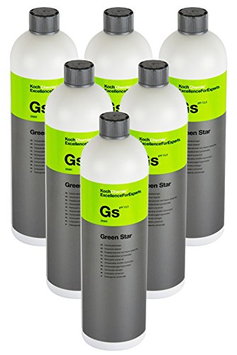 Koch Chemie 6x GS Green Star Universalreiniger Universal Reiniger Pflege 1 Liter