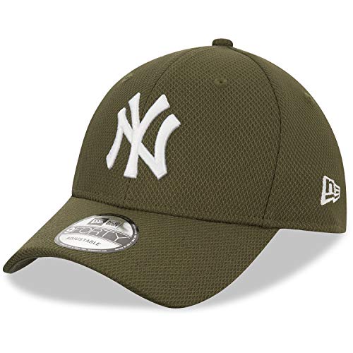 New Era Diamond Era 9Forty Adjustable Cap NY Yankees Khaki Weiß, Size:ONE Size