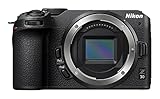 Nikon Z 30 Body (20,9 MP, 11 Bilder Pro Sekunde, Hybrid-AF Mit Fokus-Assistent, ISO 100-51.200, 4K UHD Video Mit Bis Zu 125 Minuten Länge) Schwarz