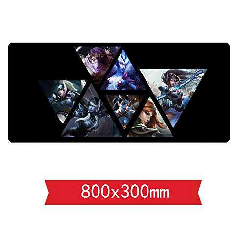 IGIRC Mauspad,Canyon Game Mouse Mat Gaming, 800 x 300 x 3 mm, Non-Slip Rubber Base, Compatible with Laser and Optical Mice, G