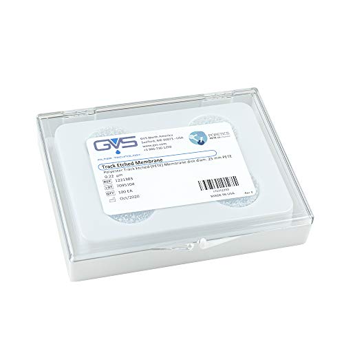 GVS Filter Disc, PETE Membran, 0.2µm, 25mm, 100/pk
