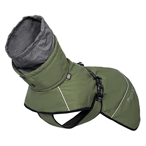 Rukka Pets Warmup 2.0 Coat Wintermantel für Hunde Dunkel Olivgrün 60