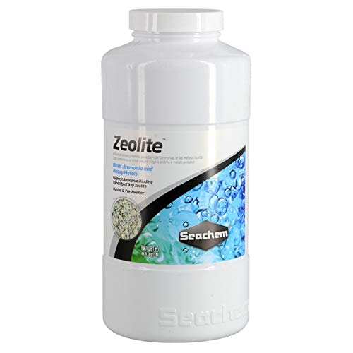 Seachem Zeolith Marine & Süßwasser Bindemittel, Ammoniak & Schwermetalle, 1 l