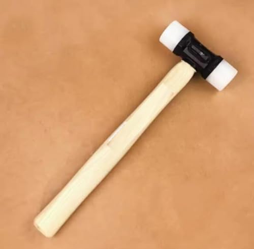 Nylon-Hammer – 1 x 32 mm Bastelhammer für Vinyl-Dielenböden, Gummihammer zum Basteln
