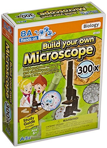 Toy Partner 5517907 Artec Bauen Sie Ihr Mikroskop, Schwarz