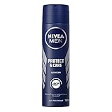 6 x NIVEA Man Deospray "Protect & Care", Anti-Perspirant - 150 ml