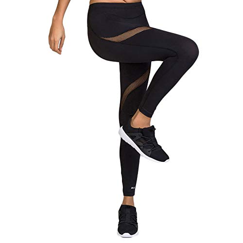 Shock Absorber Damen Sport Active Legging, Schwarz (Noir), W38 (Herstellergröße: Taille fabricant M)