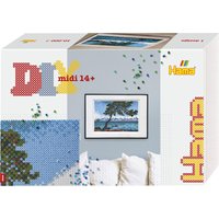HAMA - Pixel Art Claude Monet Box - 10.000 Perlen und 6 Platten - Bügelperlen Größe Midi - Kreativ