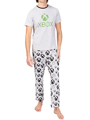 Xbox Herren Schlafanzug Grau Small