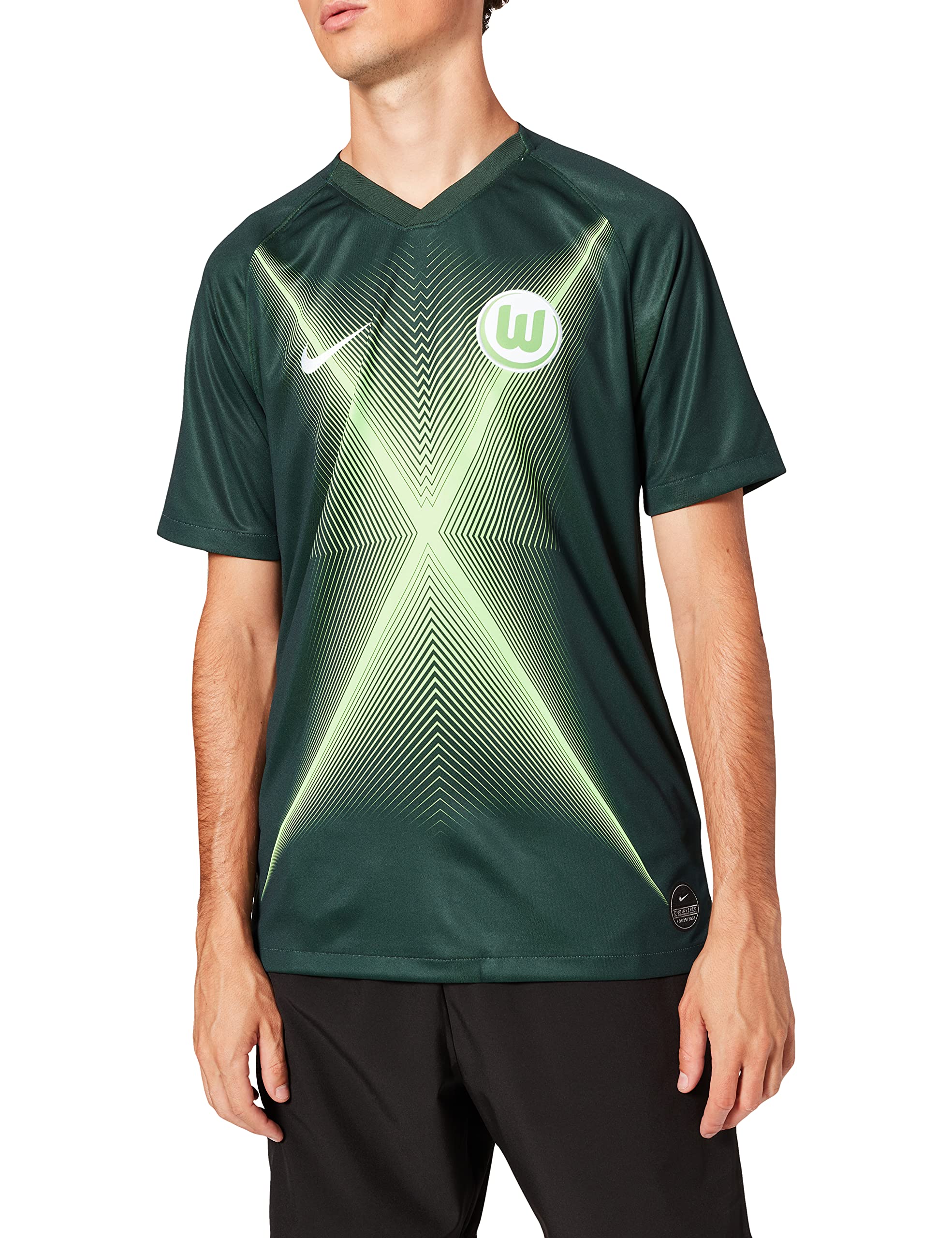 Nike Herren Vflw Breathe Stadium Home Jersey Teamtrikot, Green Strike/White, XL EU