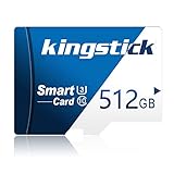 Mini-SD-Karte 512GB, Speicherkarte mit SD-Kartenadapter (High Speed Level 10) SD-Speicherkarte für Kameras, Mini-SD-Karte für Telefone, Laptops, Dashboard-Kameras