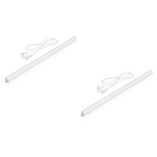 parlat LED Leiste RIGEL, Stecker, 57cm, 8,5W, 790lm, warmweiß, 2 Stk.