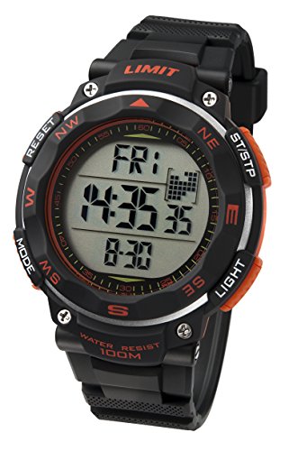 Limit Herren Digital Uhr mit Kunststoff Armband 5485.01