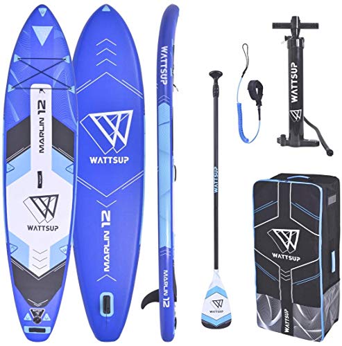 WS WattSUP Marlin 12’0” SUP Board Stand Up Paddle Surf-Board Paddel ISUP 365x83cm