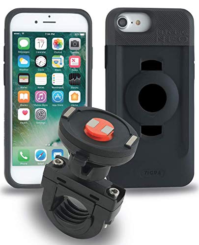 Tigra Sport Fit klick Neo Kit Moto für iPhone 6/6S/7/8 TPU/Polycarbonat
