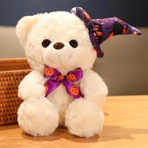 SaruEL Kawaii Halloween Plüsch Teddybär Spielzeug Plüsch Tier Puppe Bär Dressing Hut Spielzeug Kinder Dekoration 28cm 1