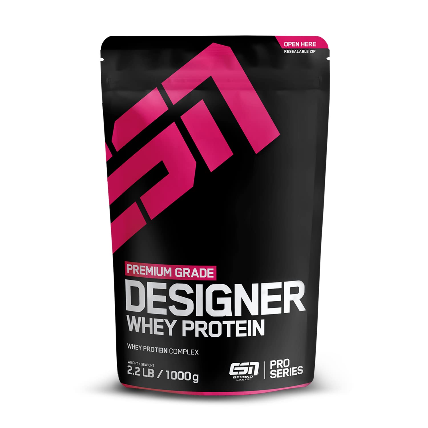 ESN Designer Whey Protein Pulver, Chocolate Nut Dream Cream, 1000 g
