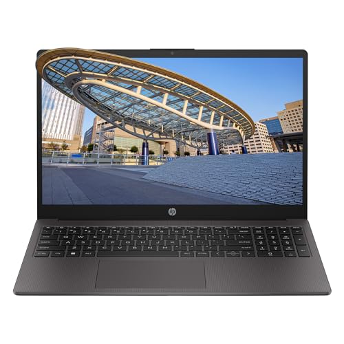 HP 250 G10 Business Laptop, 15.6" IPS FullHD, 13th Gen Intel Core i5-1335U, 64 GB DDR4 RAM, 1 TB PCIe SSD, Intel Iris Xe, QWERTZ Tastatur, Windows 11 Home, Anthrazit - Npo Rucksack - Type-C