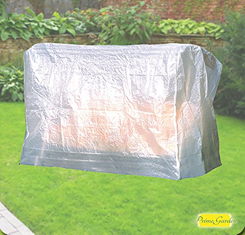Fachhandel Plus Komfort Schutzhülle für 3er-Gartenschaukel 215x155x145 cm transparent