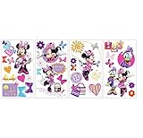 Hochwertiger Wandtattoo Tattoo Wand Tattoo - Minnie Mouse - Minnie Maus - Daisy Duck - künstlerisch mit außergewöhnlichem Design macht die Wand zu einen echten Blickfang
