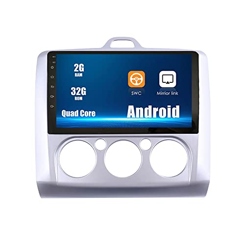 Android 10 Autoradio Autonavigation Stereo Multimedia Player GPS Radio 2.5D Touchscreen fürFORD Focus 2004-2011 MT