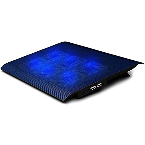 Notebook Stand Laptop Ständer Laptopständer Tragbare Cooling Base, SMDFDN Laptop Kühler, Notebook Laptop Kühler, Basishalterung 14 15,6 Zoll justierbare Geschwindigkeits-Mute Universale Laptop Halteru