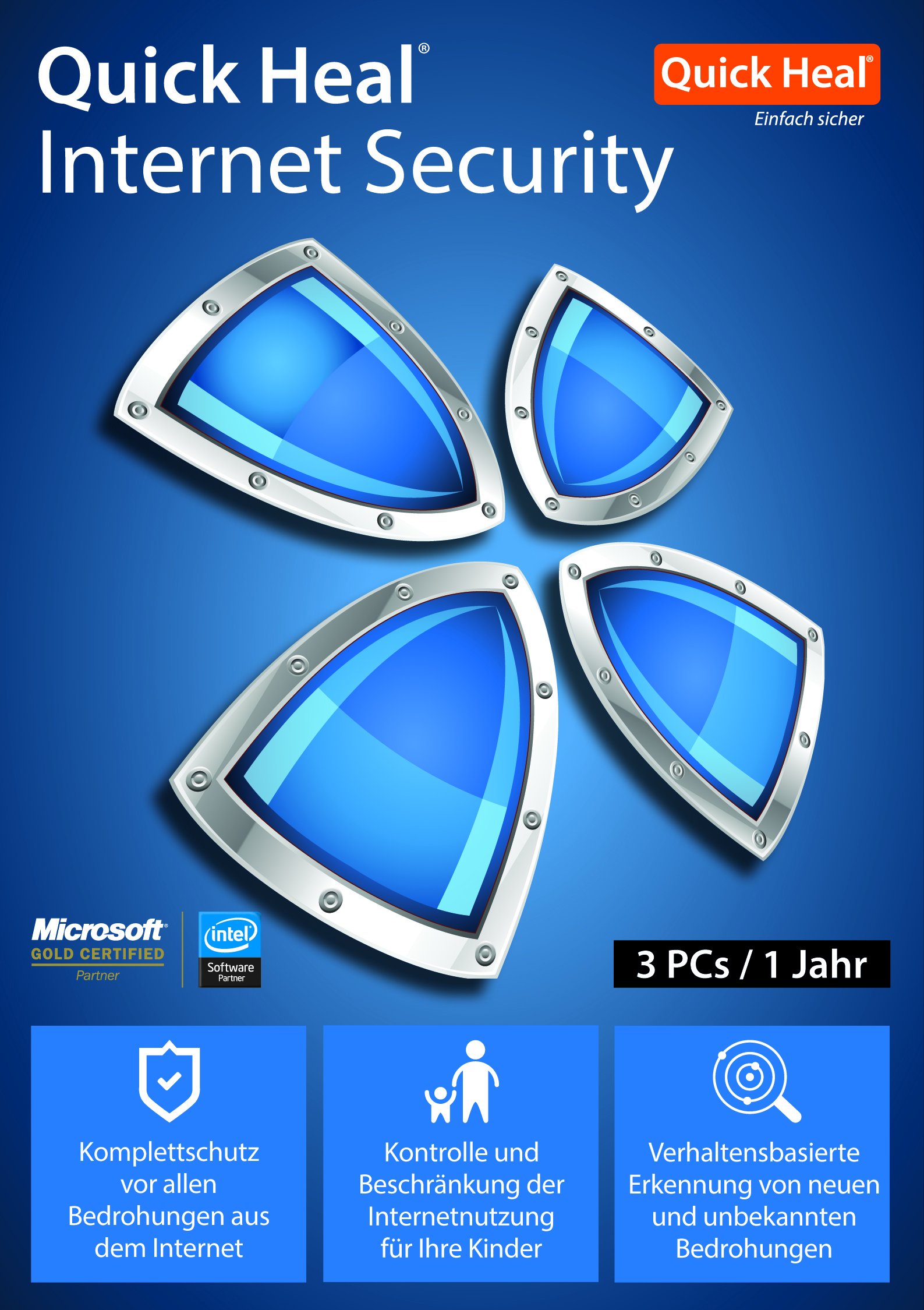 Quick Heal Internet Security Premium 2014 (3 User)