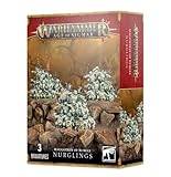 Games Workshop 99129915037" Daemons of Nurgle Nurglings Kunststoff-Set, Black