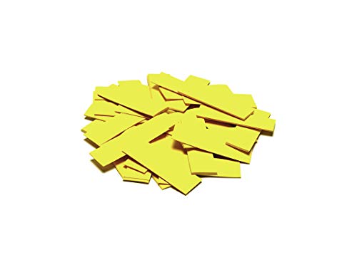 Tcm Fx Konfetti rechteckig gelb 55 x 18 mm 1 kg Mehrfarbig Einheitsgröße