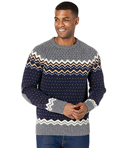 Fjallraven Herren Övik Knit Sweater M Sweatshirt, Dark Navy, S
