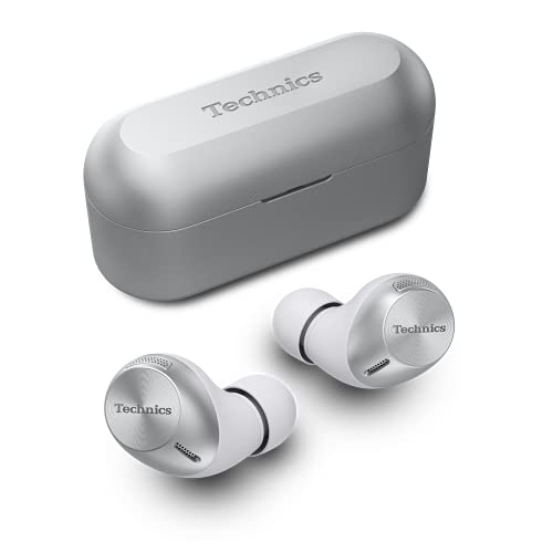 Technics EAH-AZ40 True Wireless Ohrhörer mit JustMyVoice™-Technologie – Silber